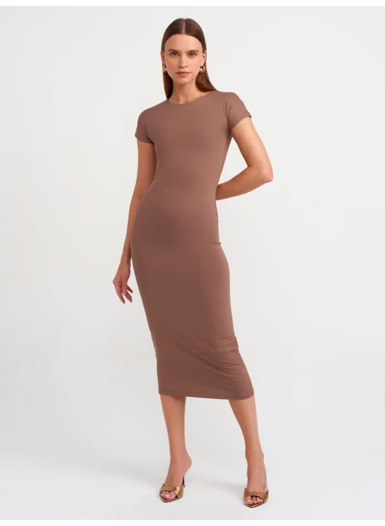 Dilvin Midi Bodycon Dress - Image 1